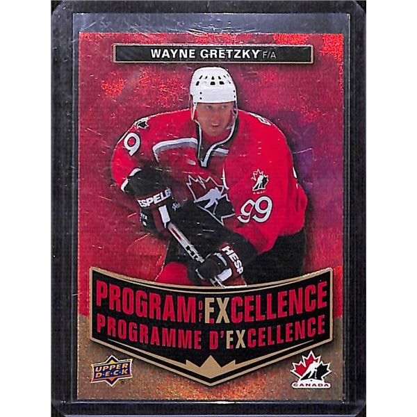 2025–26 Upper Deck Tim Hortons Team Canada Program of Excellence Wayne Gretzky POE-12