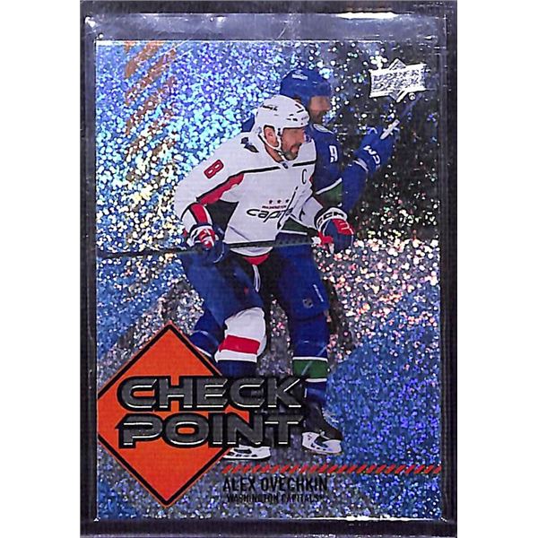 2024-25 Upper Deck Alex Ovechkin Check Point Speckle