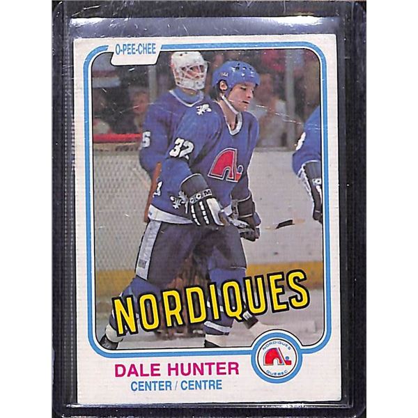 1981-82 O-Pee-Chee #277 Dale Hunter RC
