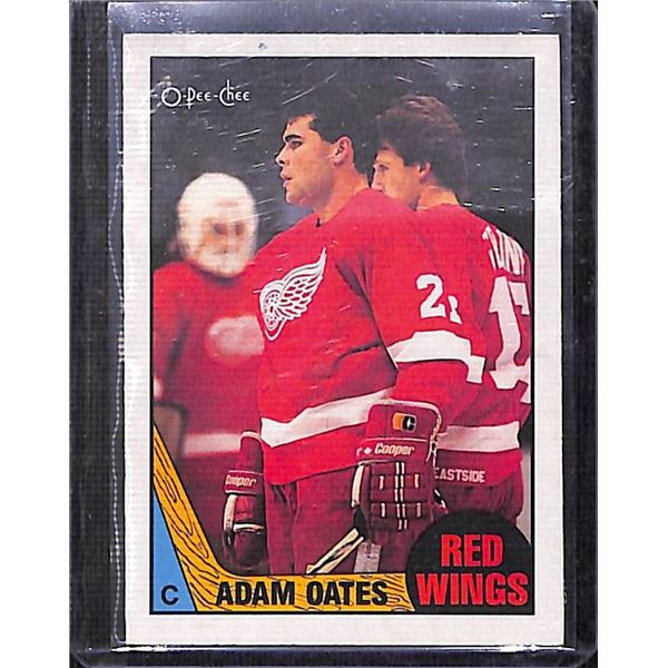 1987-88 O-Pee-Chee #123 Adam Oates RC BV $35