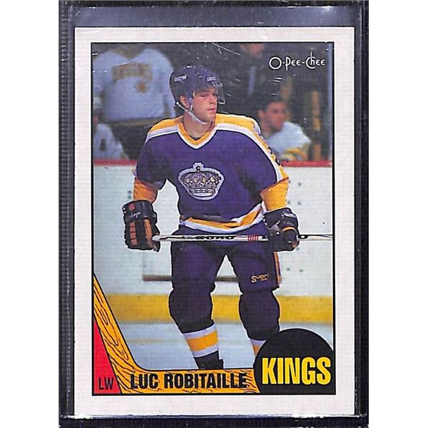 1987-88 O-Pee-Chee #42 Luc Robitaille Rookie Card