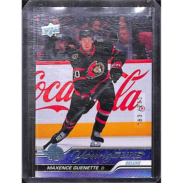 2023-24 Upper Deck Maxence Guenette Young Gun 133/250