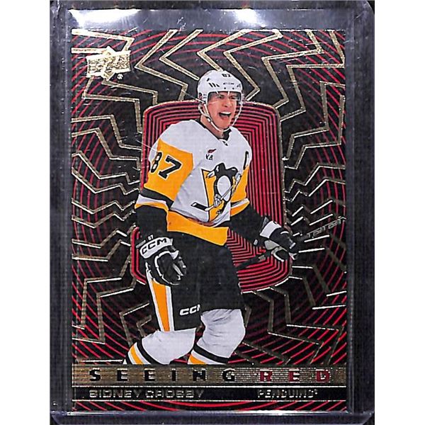 2023-24 Upper Deck Seeing Red GOLD Sidney Crosby #SR-63