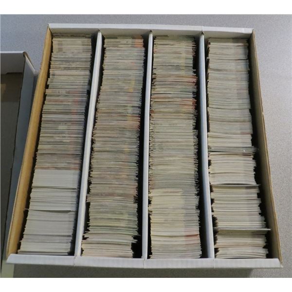Donated 3000 Count Box Of Sports Cards