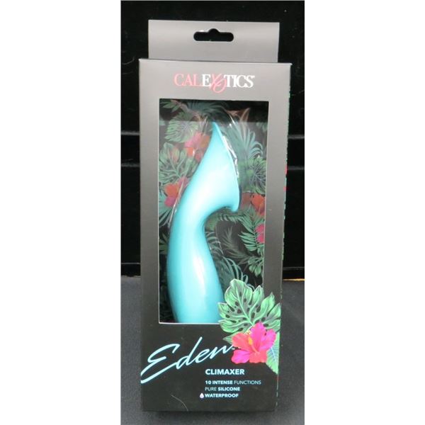 New CalExotics Eden Climaxer aqua silicone massager Factory Sealed Retails $69.99