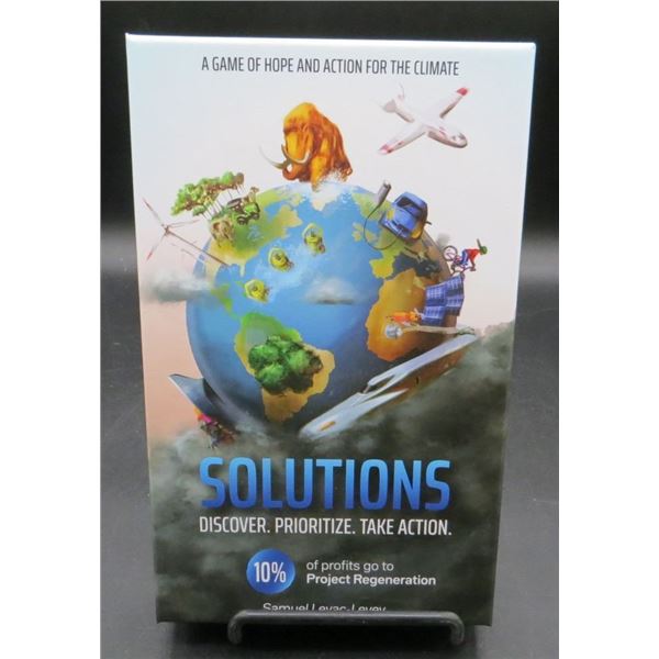 New Solutions Card Game Discover, Prioritize & Take Action