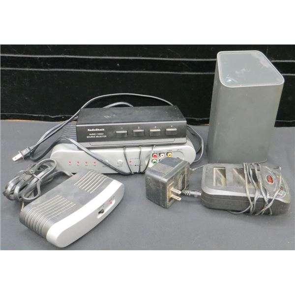 Estate Electronics Lot 4 Wat Switch/Audio Video Selector & More