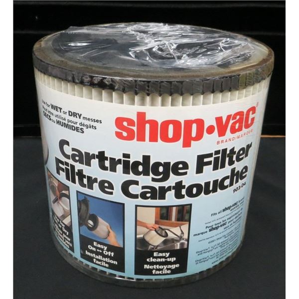 Shop-Vac Standard Cartridge Filter (Model 903-04 / Type U)