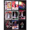 Image 1 : Lot of 9 Various Basketball Inserts and Rookie Collector Cards