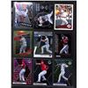 Image 1 : Lot of 9 Various Baseball Rookie & Insert Cards Various Teams & Players