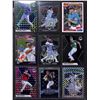 Image 1 : Lot of 9 Various Baseball Rookie & Insert Cards Various Teams & Players