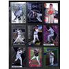 Image 1 : Lot of 9 Various Baseball Rookie & Insert Cards Various Teams & Players