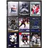 Image 1 : Lot of 9 Various Hockey Inserts or Rookie Cards Various Teams & Players