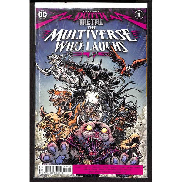 DC Dark Knights Death Metal #1 The Multiverse Who Laughs (new never read)