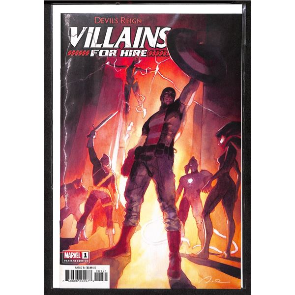 Marvel Devil's Reign Villains For Hire #1 Variant Edition (new never read)