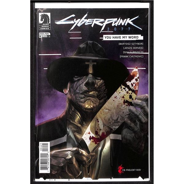 Dark Horse Cyberpunk 2077 You have my Word #4 (new never read)