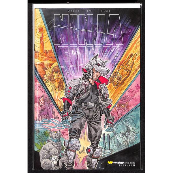 Whatnot Publishing Ninja Funk #1 (new never read) Variant Edition