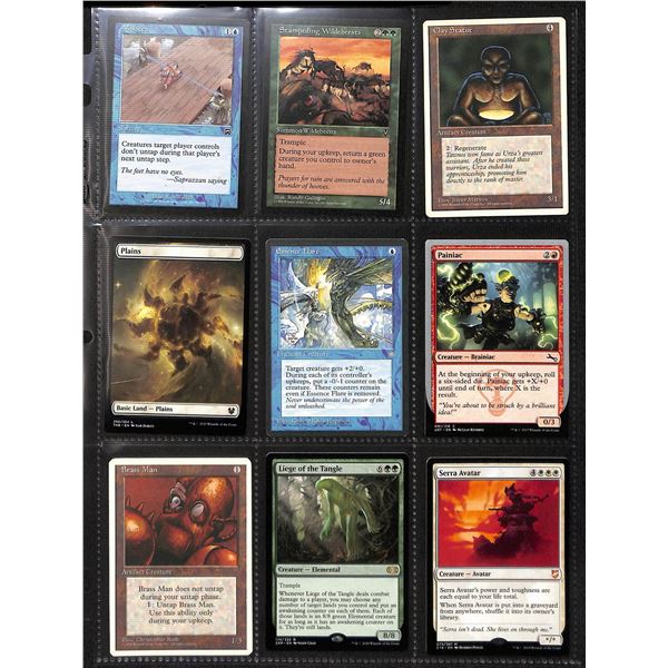 Lot Of 9 Various Magic The Gathering Cards Various Sets & Colors