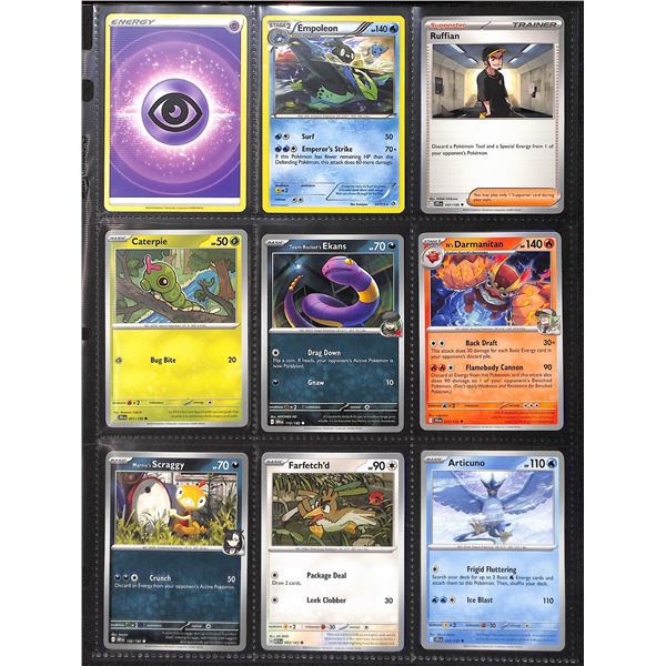 Lot Of 18 Various Pokemon Collector Cards