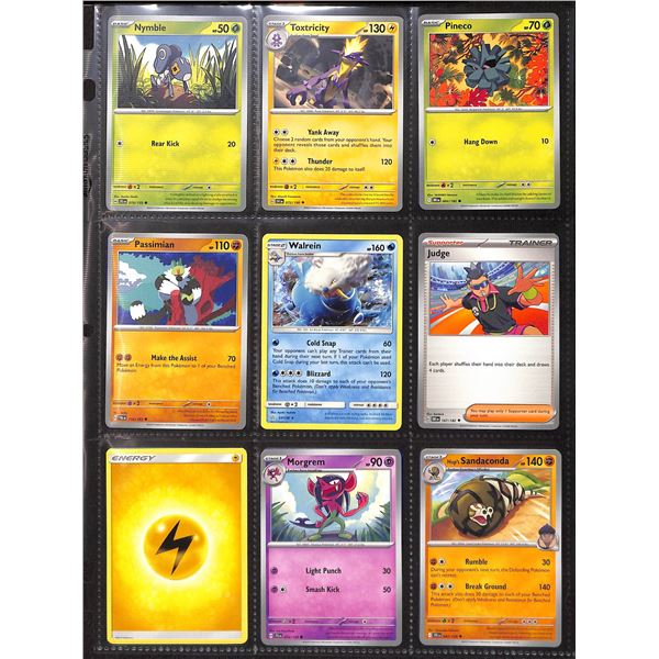 Lot Of 18 Various Pokemon Collector Cards
