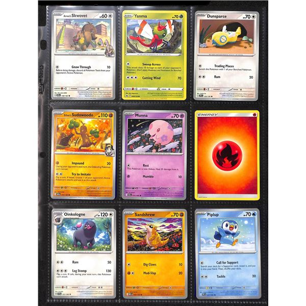 Lot Of 18 Various Pokemon Collector Cards