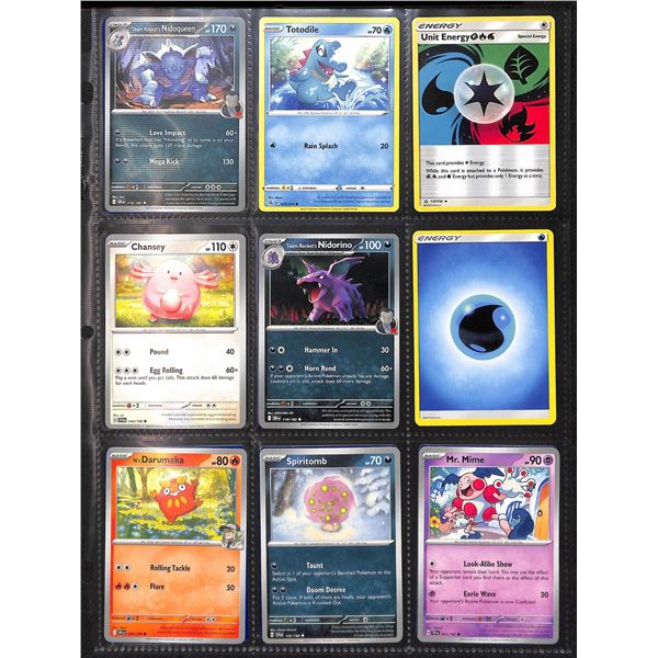 Lot Of 18 Various Pokemon Collector Cards