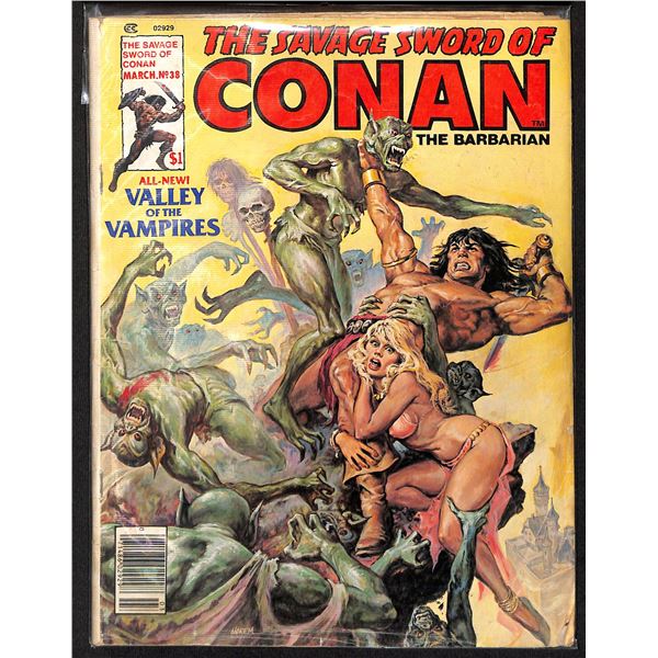 The Savage Sword Of Conan The Barbarian #38