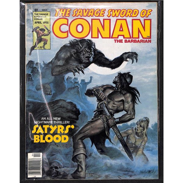 The Savage Sword Of Conan The Barbarian #51
