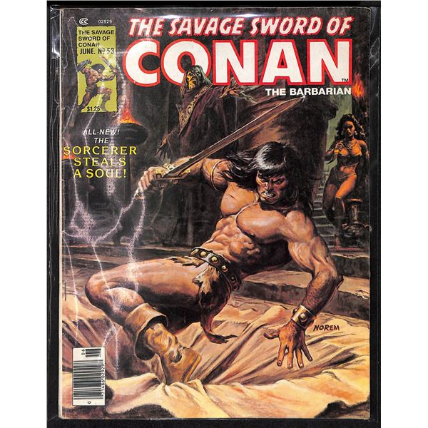 The Savage Sword Of Conan The Barbarian #53