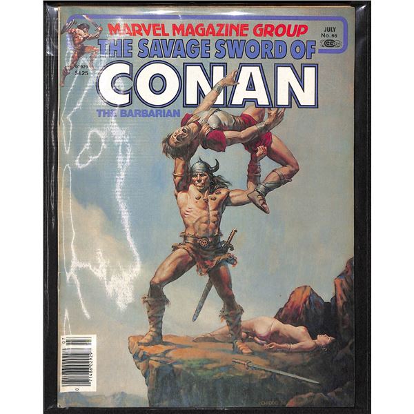 The Savage Sword Of Conan The Barbarian #66
