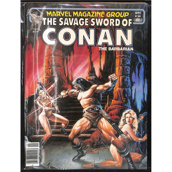The Savage Sword Of Conan The Barbarian #68