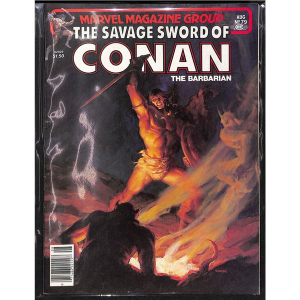 The Savage Sword Of Conan The Barbarian #79