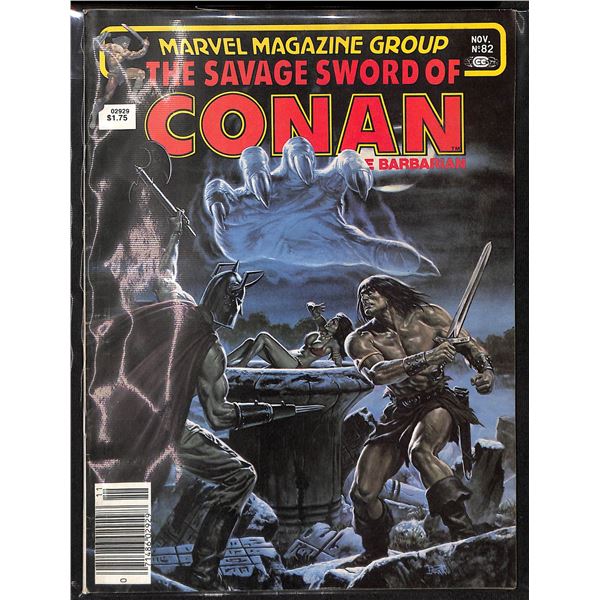 The Savage Sword Of Conan The Barbarian #82