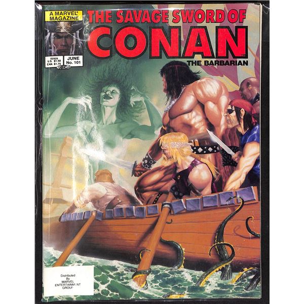 The Savage Sword Of Conan The Barbarian #101