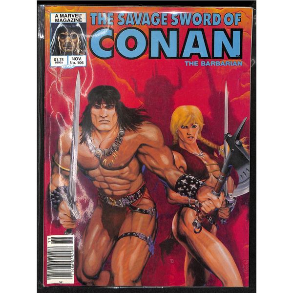 The Savage Sword Of Conan The Barbarian #106