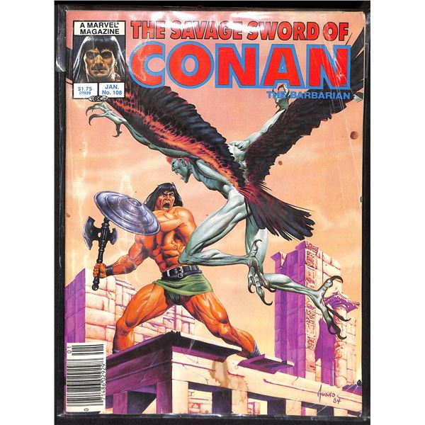 The Savage Sword Of Conan The Barbarian #108