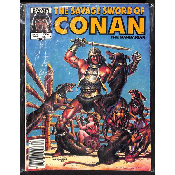 The Savage Sword Of Conan The Barbarian #119