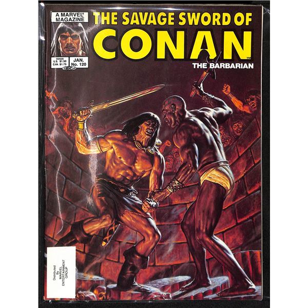The Savage Sword Of Conan The Barbarian #120