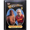 Image 1 : 1993 Coliseum Video Wrestle Mania IV card Hulk Hogan & King Kong Bundy