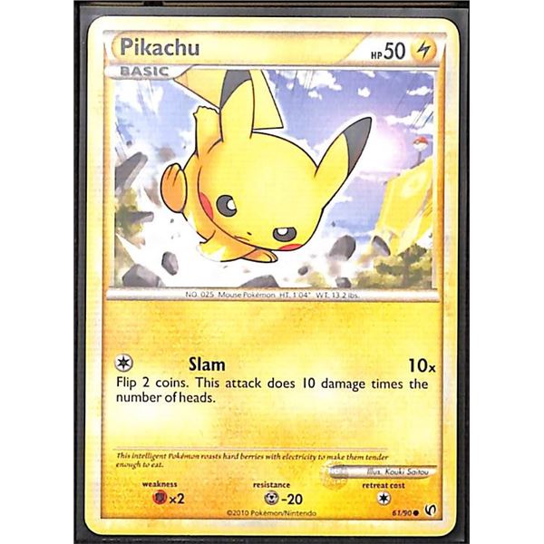 Pokemon Pikachu - 61/90 HS—Undaunted