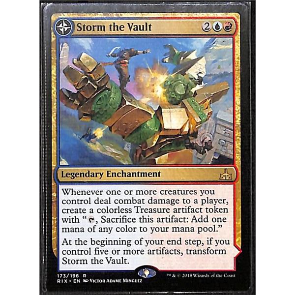 Magic the Gathering Storm the Vault // Vault of Catlacan Rivals of Ixalan