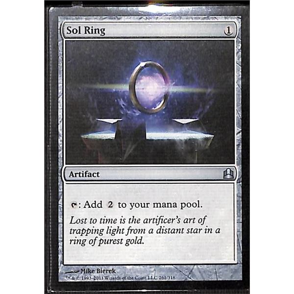 Magic the Gathering Sol Ring Commander 2011