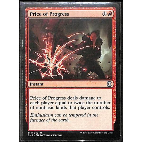 Magic the Gathering Price of Progress Eternal Masters