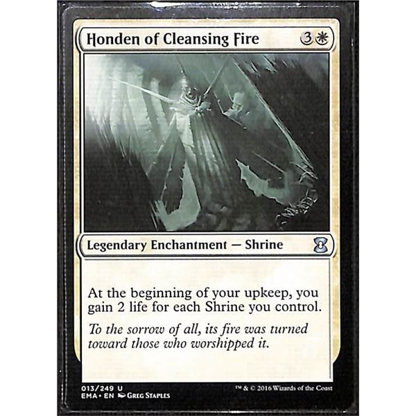 Magic the Gathering Honden of Cleansing Fire Eternal Masters