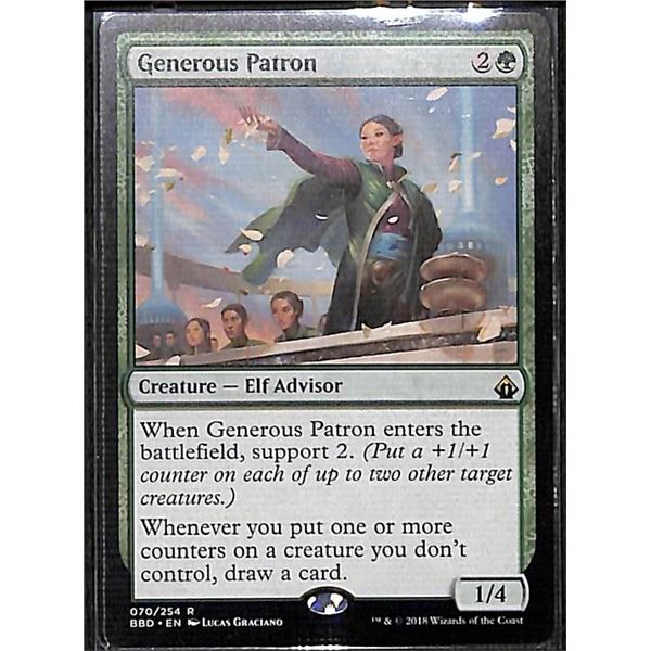 Magic the Gathering Generous Patron Battlebond