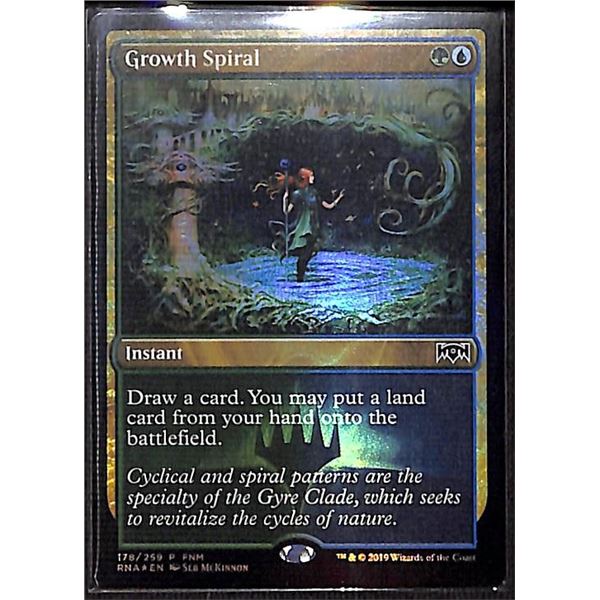 Magic the Gathering Growth Spiral FOIL Ravnica Allegiance