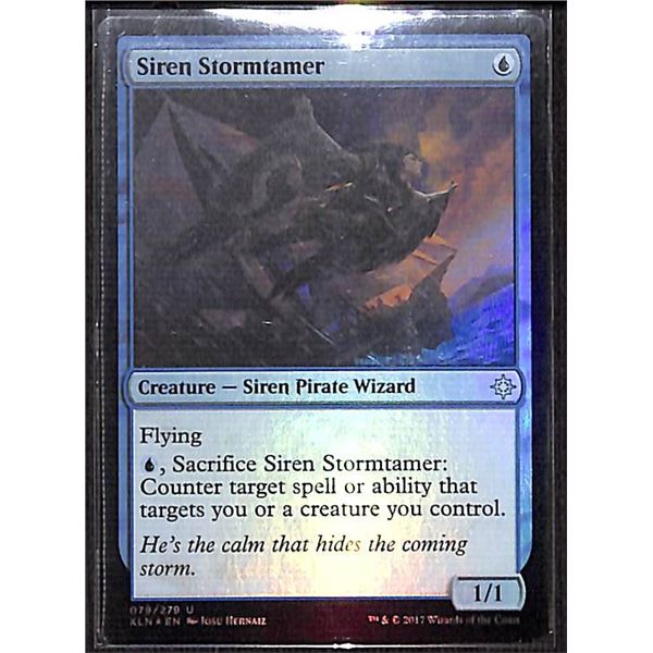 Magic the Gathering Siren Stormtamer FOIL Ixalan