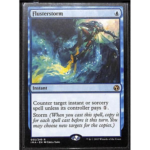 Magic the Gathering Flusterstorm Iconic Masters