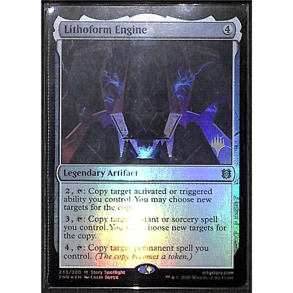 Magic the Gathering Lithoform Engine FOIL Zendikar Rising