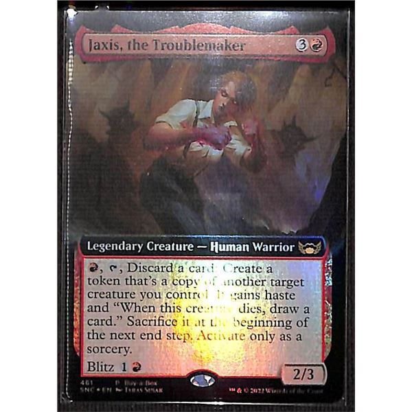 Magic the Gathering Jaxis, the Troublemaker FOIL Streets of New Capenna